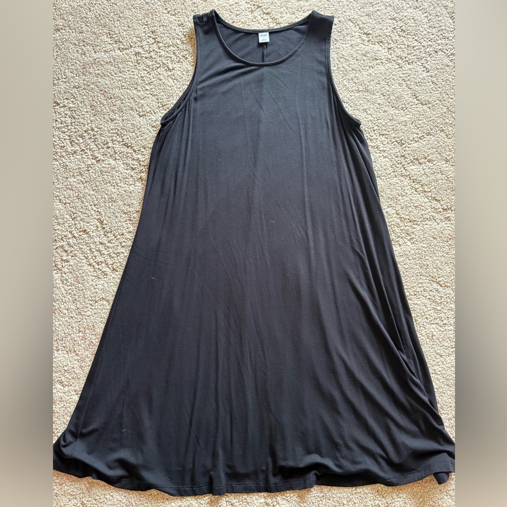 Old Navy Black Sleeveless Dress